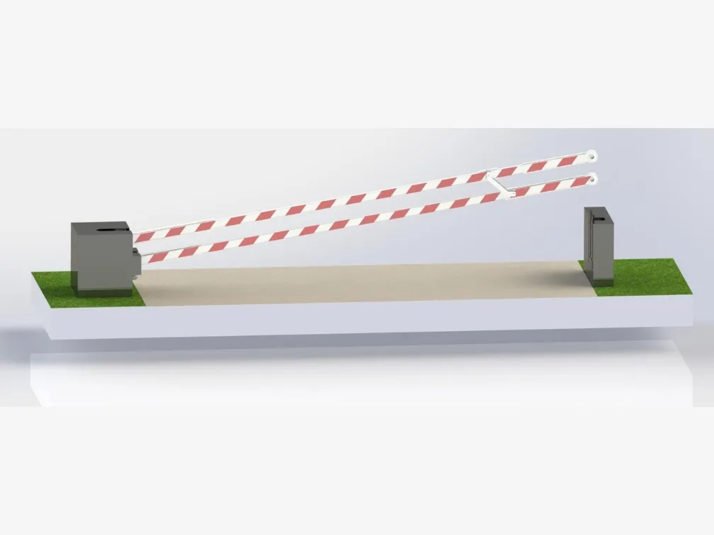IWA14-1 Rising Arm Barrier – ARRESTOR EAG10040 — product rendering