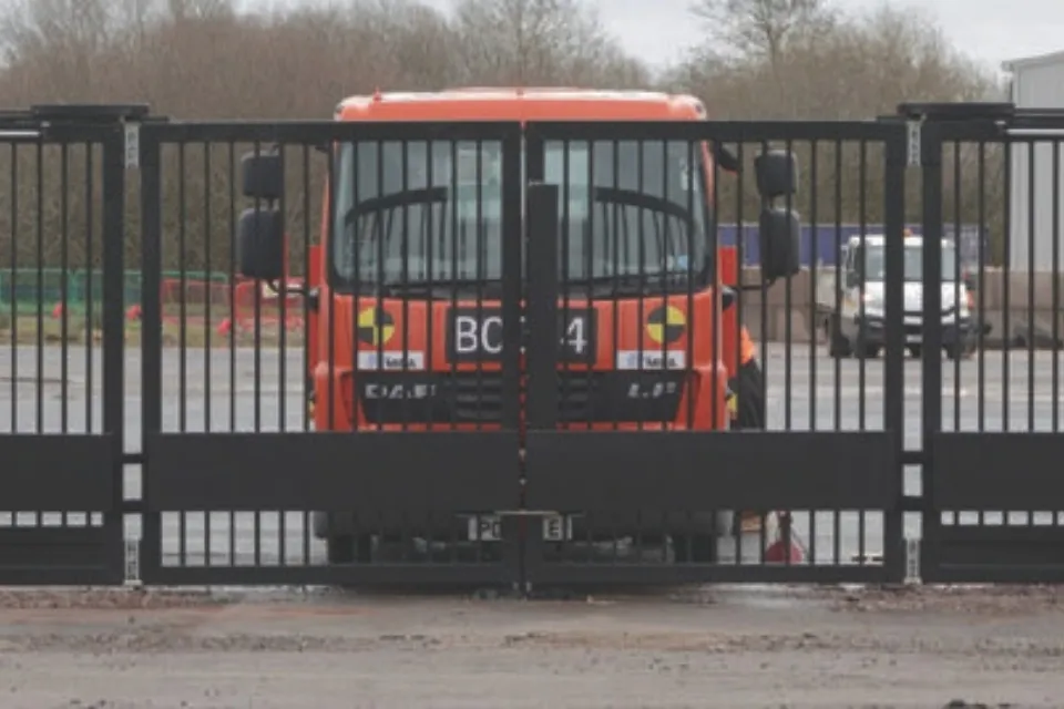 IWA14-1 & LPS1175 Bi-folding Speed Gate EAG01040D-A1 (SR1), B3(SR2), C5 (SR3) — source product image