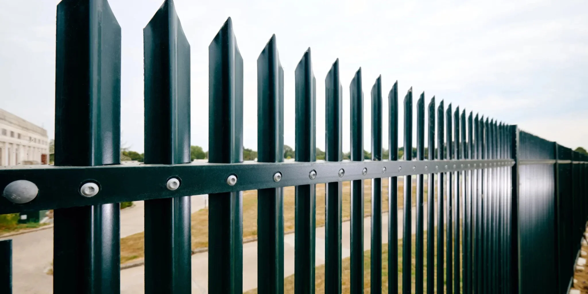CANFEN anti-climb security fencing installed for perimeter protection at a high-security facility in Canada